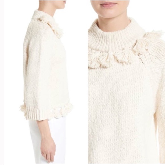 Broome street Kate spade tassel sweater - Picture 1 of 7